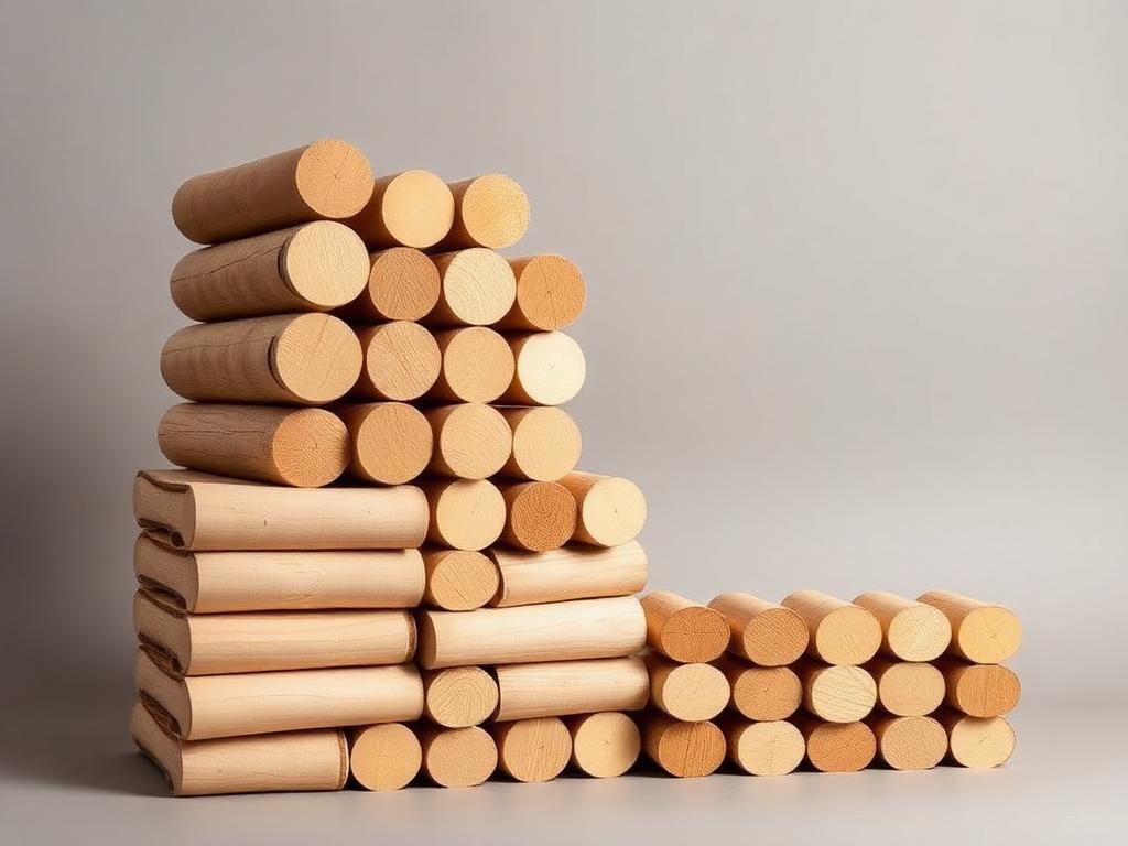 Holzbriketts